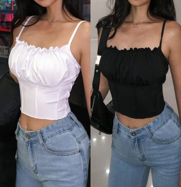 crop women sleeveless slim skinny camisole bralette bustier 2020 summer streetwear short tee shirt1941371, Black;white
crop women sleeveless slim skinny camisole bralette bustier 2020 summer streetwear short tee shirt1941371, Black;white