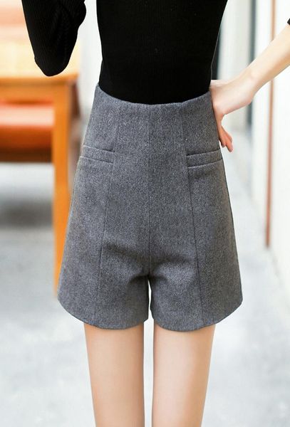 women wool shorts fashion winter short pants zip up fake cashmere high waist shorts solid casual bootcuts female x03205618005, White;black
women wool shorts fashion winter short pants zip up fake cashmere high waist shorts solid casual bootcuts female x03205618005, White;black