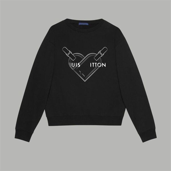 2023 autumn and winter new men's and women's pure cotton sweater letter printing pullover loose fit fashion and comfortable p264, Black;brown
2023 autumn and winter new men's and women's pure cotton sweater letter printing pullover loose fit fashion and comfortable p264, Black;brown