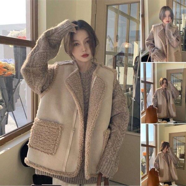 winter small salt series womens sweaters refreshing lazy goat woolen vest sweater two piece suit for women, White;black
winter small salt series womens sweaters refreshing lazy goat woolen vest sweater two piece suit for women, White;black