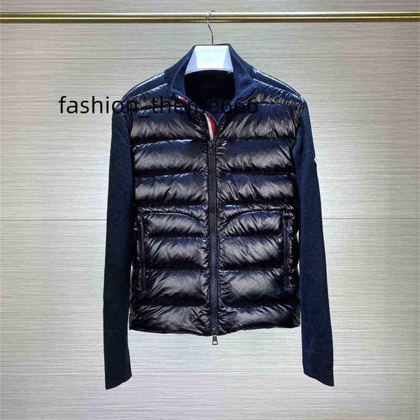 winter men fashion down jackets wool knitted and 90% white duck down padding patchwork zipper up cardigan man autumn coats nfc scan, Black
winter men fashion down jackets wool knitted and 90% white duck down padding patchwork zipper up cardigan man autumn coats nfc scan, Black
