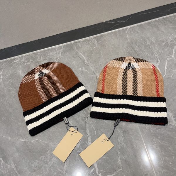 Mens Women Designer Beanie Skull Caps Winter Warm Plaid Knitted Hats Cold-proof Classic High Quality Stretch Hat 6 Colors, Grey
Mens Women Designer Beanie Skull Caps Winter Warm Plaid Knitted Hats Cold-proof Classic High Quality Stretch Hat 6 Colors, Grey