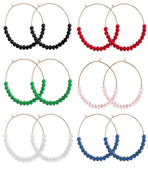 retro exaggerated large round handmade beaded earrings dangle geometric crystal hoop eardrop women jewelry statement gift accessor4069153, Golden;silver
retro exaggerated large round handmade beaded earrings dangle geometric crystal hoop eardrop women jewelry statement gift accessor4069153, Golden;silver