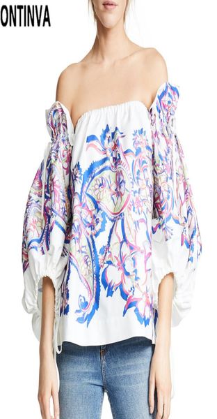 off shoulder women printed blouse slash neck backless blusas lantern sleeve bowtie ladies loose tunics 2019 spring summer 2846646, White
off shoulder women printed blouse slash neck backless blusas lantern sleeve bowtie ladies loose tunics 2019 spring summer 2846646, White
