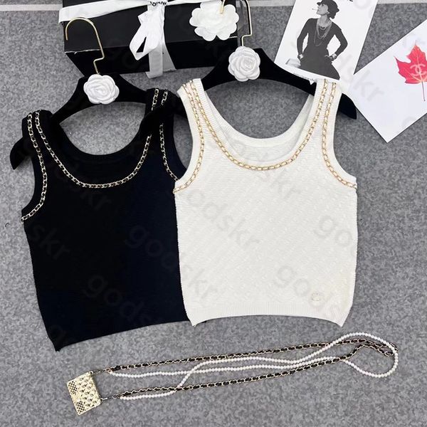 luxury women chain knit camisole vest fashion brand sleeveless waistcoat sports style pullover, Black
luxury women chain knit camisole vest fashion brand sleeveless waistcoat sports style pullover, Black