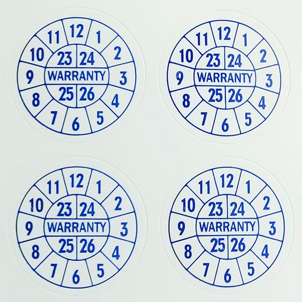20mm Expire Date Sticker Brittle Paper Warranty Void Label Repair Guanantee Valid Year Month Tamper Evident Security Seal
20mm Expire Date Sticker Brittle Paper Warranty Void Label Repair Guanantee Valid Year Month Tamper Evident Security Seal