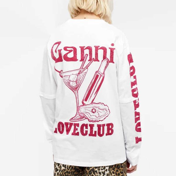 ganni 2023 womens designer t shirt new fashion sports cotton white tee shirt simple hundred embroidery loose womens short sleeve t shirt
ganni 2023 womens designer t shirt new fashion sports cotton white tee shirt simple hundred embroidery loose womens short sleeve t shirt