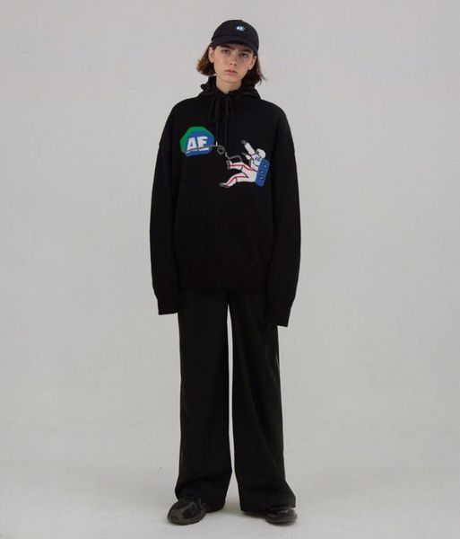 ader error korean fashion brand 2020 new astronaut hooded sweater with rope4193390, Black
ader error korean fashion brand 2020 new astronaut hooded sweater with rope4193390, Black