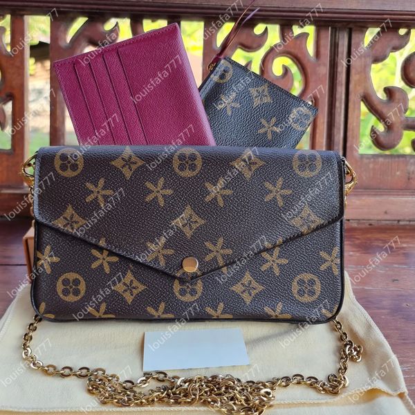 designers handbags luxurys women evening bag louise purse 3pcs embossed chain strap vutton shoulder crossbody viuton wallets ladies bag
designers handbags luxurys women evening bag louise purse 3pcs embossed chain strap vutton shoulder crossbody viuton wallets ladies bag