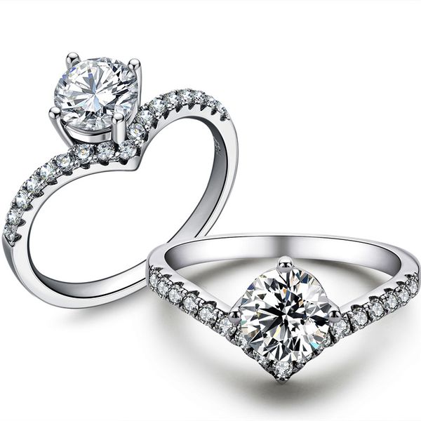 new european and american ins wind v shape 1 carat mosan diamond ring female light luxury luxury 925 sterling silver ring, Slivery;golden
new european and american ins wind v shape 1 carat mosan diamond ring female light luxury luxury 925 sterling silver ring, Slivery;golden