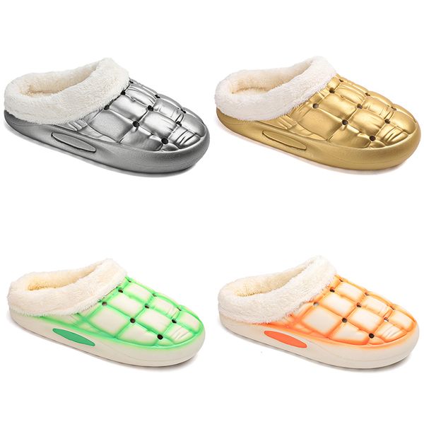 2023 winter fleece thickened warm home cotton slippers men woman golden silver green black orange fashion trend couple
2023 winter fleece thickened warm home cotton slippers men woman golden silver green black orange fashion trend couple