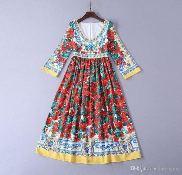 european and american women039s spring 2019 new style ninepoint sleeve vneck restoring ancient ways is printed dress4422824, Black;gray
european and american women039s spring 2019 new style ninepoint sleeve vneck restoring ancient ways is printed dress4422824, Black;gray
