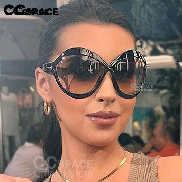fashion sunglasses frames 53873 oversized round goggle women large frame brand design shades uv400 vintage gradient lens glasses 230831, Black
fashion sunglasses frames 53873 oversized round goggle women large frame brand design shades uv400 vintage gradient lens glasses 230831, Black