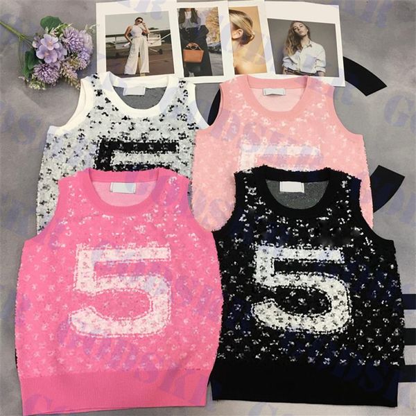 full letter sweater womens tank classic designer t shirt for women summer knitted clothes236k
full letter sweater womens tank classic designer t shirt for women summer knitted clothes236k