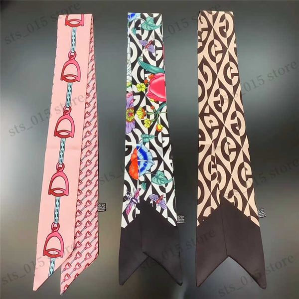 scarves 2021 female bag scarf brand floral twill imitation silk scarf wrapped with bag handle small ribbon ladies turban headband t230425, Blue;gray
scarves 2021 female bag scarf brand floral twill imitation silk scarf wrapped with bag handle small ribbon ladies turban headband t230425, Blue;gray