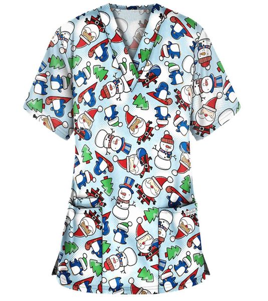 women sleeve vneck working uniform christmas thanksgiving blouse uniforms short sleeved pet scrubs costume dropship3874009, White
women sleeve vneck working uniform christmas thanksgiving blouse uniforms short sleeved pet scrubs costume dropship3874009, White