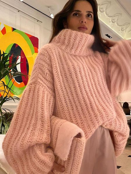 women's sweaters 2023 fluffy turtleneck women sweater knitted casual warm fashion female lady soft long sleeve pullover streetwear 230, White;black
women's sweaters 2023 fluffy turtleneck women sweater knitted casual warm fashion female lady soft long sleeve pullover streetwear 230, White;black