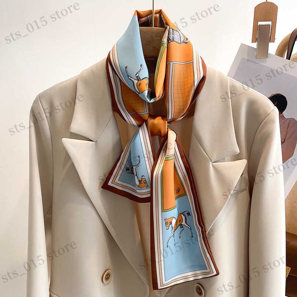 scarves fashion small silk scarf women spring autumn summer small scarf korean style tie bag headband decoration neck scarf t230425, Blue;gray
scarves fashion small silk scarf women spring autumn summer small scarf korean style tie bag headband decoration neck scarf t230425, Blue;gray