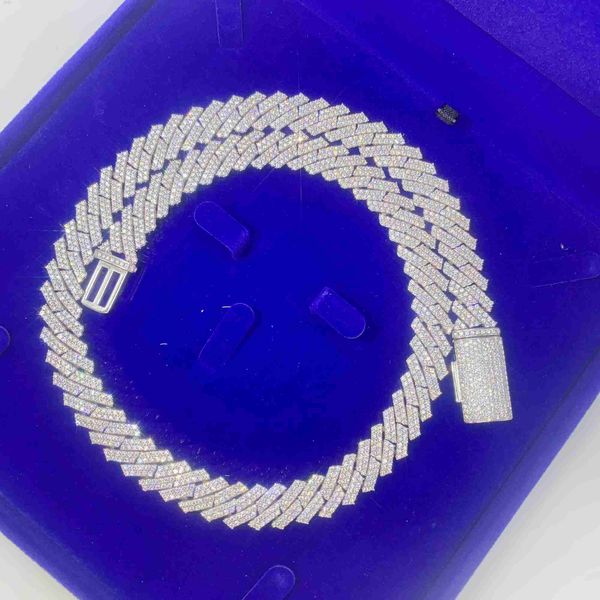 fine jewelry hip hop necklace s925 sterling silver gold plated 12mm 2 row d color vvs1 moissanite diamond cuban link chain
fine jewelry hip hop necklace s925 sterling silver gold plated 12mm 2 row d color vvs1 moissanite diamond cuban link chain