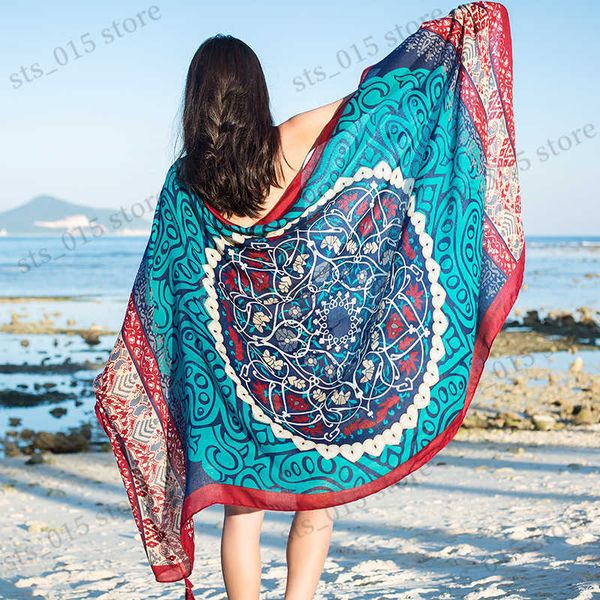 shawls design brand women scarf sunscreen cotton shawls dual-use summer autumn long scarves seaside holiday beach towel beachwear veils t230, Blue;gray
shawls design brand women scarf sunscreen cotton shawls dual-use summer autumn long scarves seaside holiday beach towel beachwear veils t230, Blue;gray