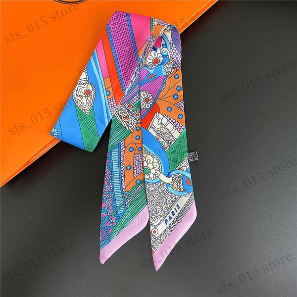 scarves luxury brand 95cm*5cm paris chains printed bag strap scarf women small silk scarf headband long bag accessories ribbon t230425, Blue;gray
scarves luxury brand 95cm*5cm paris chains printed bag strap scarf women small silk scarf headband long bag accessories ribbon t230425, Blue;gray