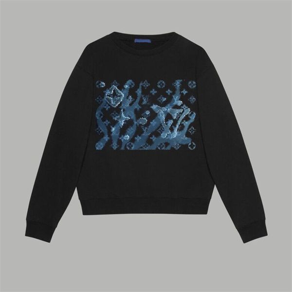 2023 autumn and winter new men's and women's pure cotton sweater letter printing pullover loose fit fashion and comfortable p271, Black;brown
2023 autumn and winter new men's and women's pure cotton sweater letter printing pullover loose fit fashion and comfortable p271, Black;brown