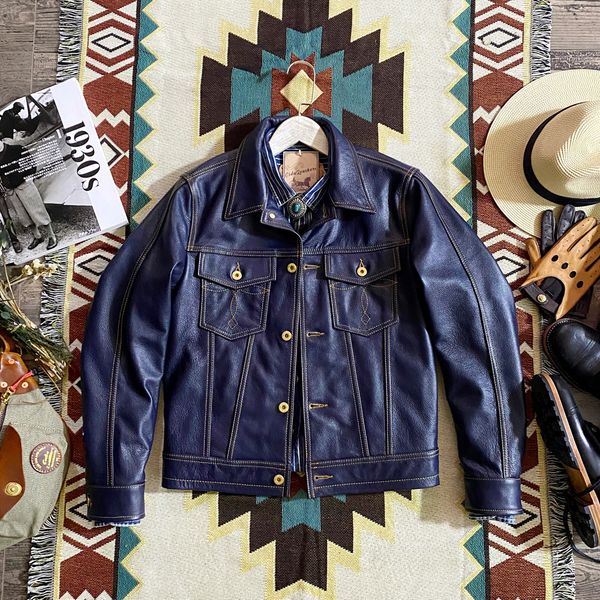 men's leather faux yrcuero super slim blue genuine leather jacketmen classic casual short young cowhide coatsalesfashion 230831, Black
men's leather faux yrcuero super slim blue genuine leather jacketmen classic casual short young cowhide coatsalesfashion 230831, Black