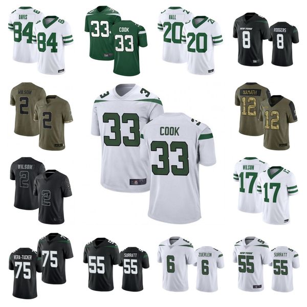 8 aaron rodgers football jersey new 2 zach wilson 17 garrett wilson yorks 20 breece hall 1 sauce gardner 95 quinnen williams 4 d. j. reed 56, Black
8 aaron rodgers football jersey new 2 zach wilson 17 garrett wilson yorks 20 breece hall 1 sauce gardner 95 quinnen williams 4 d. j. reed 56, Black