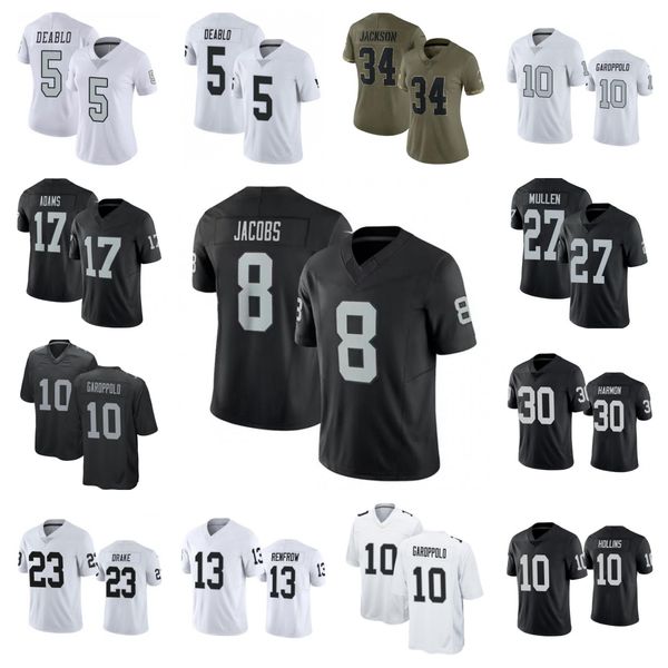 8 josh jacobs 34 brandon bolden 75 howie long 81 tim brown football jersey 98 maxx crosby 87 michael mayer 83 darren waller 4 derek carr 16, Black
8 josh jacobs 34 brandon bolden 75 howie long 81 tim brown football jersey 98 maxx crosby 87 michael mayer 83 darren waller 4 derek carr 16, Black