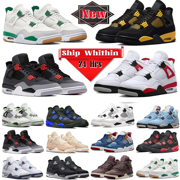 thunder 4s basketball shoes jumpman 4 military black cat oreo pn dust university blue red cement pine green frozen moments sports trainers m
thunder 4s basketball shoes jumpman 4 military black cat oreo pn dust university blue red cement pine green frozen moments sports trainers m