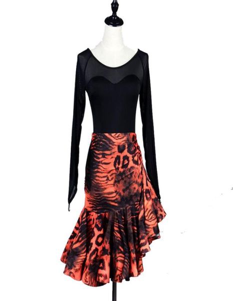 latin dance dress women salsa dress tango samba costume shirt skirt set d0214 long net sleeve ruffled hem4685916, Black;red
latin dance dress women salsa dress tango samba costume shirt skirt set d0214 long net sleeve ruffled hem4685916, Black;red