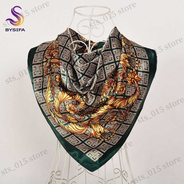 scarves bysifa| autumn winter silk scarf shawl 2022 women square scarves hijabs foulard summer beach shawl 90*90cm elegant headscarves t2304, Blue;gray
scarves bysifa| autumn winter silk scarf shawl 2022 women square scarves hijabs foulard summer beach shawl 90*90cm elegant headscarves t2304, Blue;gray