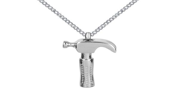 cremation jewelry silver hammer urn necklace memorial ash keepsake pendant with gift bag funnel and chain1853956
cremation jewelry silver hammer urn necklace memorial ash keepsake pendant with gift bag funnel and chain1853956