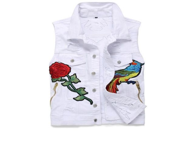 classic vintage men039s denim vest sleeveless casual embroidery labeling blue jeans jacket slim waistcoat men clothing us 9181896, Black;white
classic vintage men039s denim vest sleeveless casual embroidery labeling blue jeans jacket slim waistcoat men clothing us 9181896, Black;white