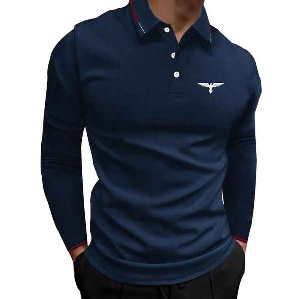men's polos spring autumn men long sleeve slim fit print polo shirt men clothes business casual sport polo shirt . 230830, White;black
men's polos spring autumn men long sleeve slim fit print polo shirt men clothes business casual sport polo shirt . 230830, White;black