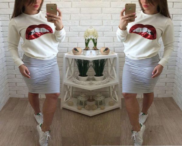 11 autumn new style sequin embroidered red lip long sleeve sweater woman4585918, Black
11 autumn new style sequin embroidered red lip long sleeve sweater woman4585918, Black