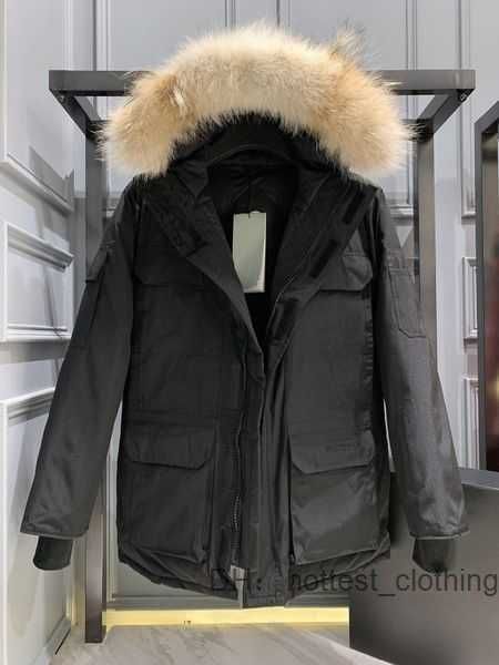 goose coat canadian men's down parkas highs quality womens coat winter mens ladies luxury letter plaid classic warm fur collar canda go, Black
goose coat canadian men's down parkas highs quality womens coat winter mens ladies luxury letter plaid classic warm fur collar canda go, Black