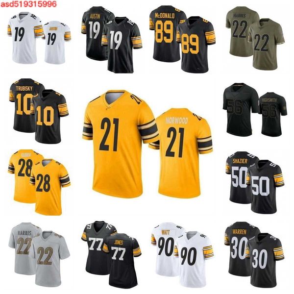 8 kenny pickett 22 najee harris football jersey 90 t. j. watt 39 minkah fitzpatrick 14 george pickens 30 jaylen warren 24 joey porter jr. 18, Black
8 kenny pickett 22 najee harris football jersey 90 t. j. watt 39 minkah fitzpatrick 14 george pickens 30 jaylen warren 24 joey porter jr. 18, Black