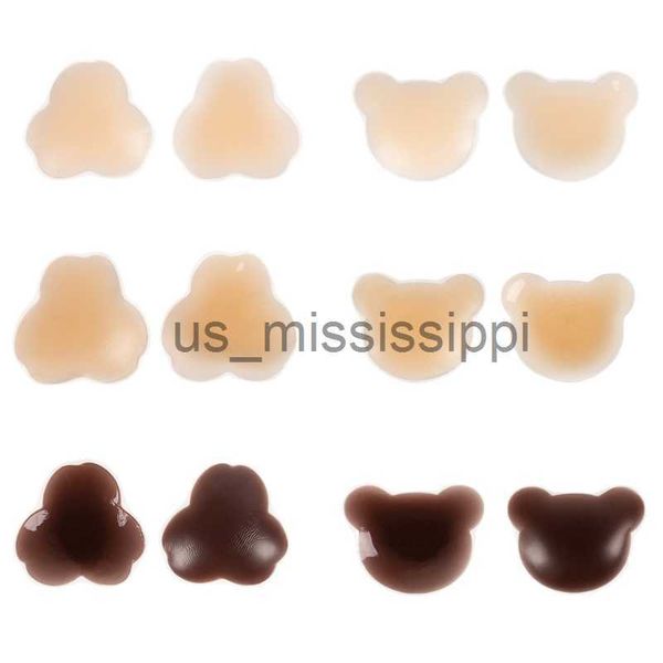 breast pad women bear flower shaped sticky nipple covers adhesive strapless backless bras ultrathin silicone breast lift pasties x0831
breast pad women bear flower shaped sticky nipple covers adhesive strapless backless bras ultrathin silicone breast lift pasties x0831