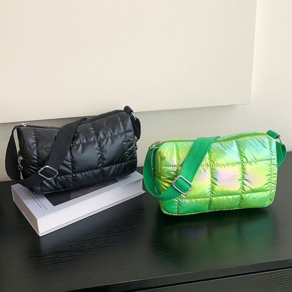 evening bags fashion women handbags quilted check winter ladies shopper bag casual shoulder nylon messenger travel purse tote 230831
evening bags fashion women handbags quilted check winter ladies shopper bag casual shoulder nylon messenger travel purse tote 230831