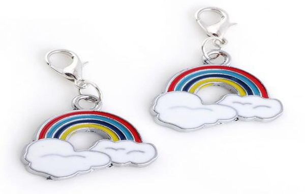 20pcslot 21x24mm rainbow floating pendant charms with lobster clasp fit for chain locket necklace bracelet making6496150, Bronze;silver
20pcslot 21x24mm rainbow floating pendant charms with lobster clasp fit for chain locket necklace bracelet making6496150, Bronze;silver
