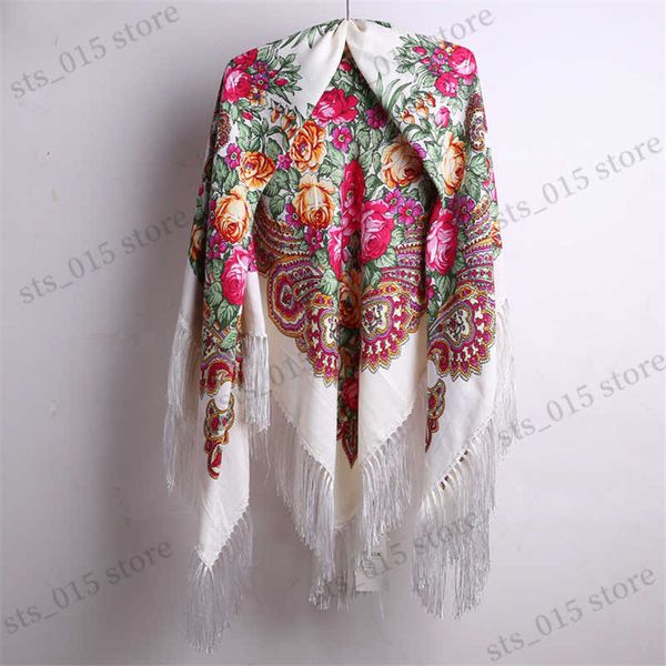 shawls russian brand floral printing bandana oversized flower scarves cotton ethic square shawls wrap with long tassel 140x140cm yk269 t2309, Blue;gray
shawls russian brand floral printing bandana oversized flower scarves cotton ethic square shawls wrap with long tassel 140x140cm yk269 t2309, Blue;gray