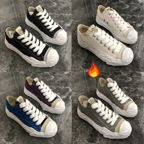 2023 mmy maison mihara yasuhiro hank low sneakers flats shoes canvas trainer lace-up trim shaped toe for women designer, Black
2023 mmy maison mihara yasuhiro hank low sneakers flats shoes canvas trainer lace-up trim shaped toe for women designer, Black