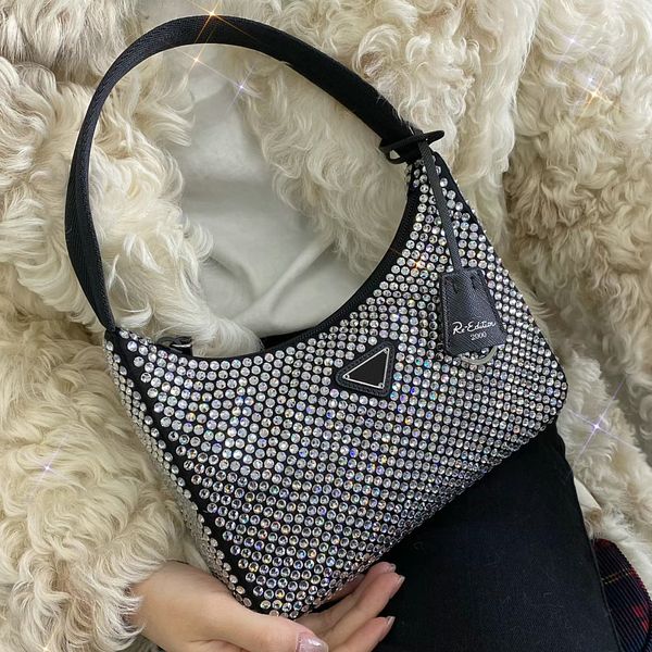 designer bag shoulder bags luxury handbags women's fashion 2000 re-edition cross body sparkling diamond crystal hobo handles luxuries n
designer bag shoulder bags luxury handbags women's fashion 2000 re-edition cross body sparkling diamond crystal hobo handles luxuries n