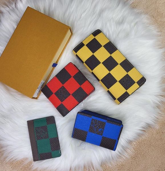 luxury bags short wallets yellow red big plaid mens long wallets suit clip zipper pocket designer brand women clutch bags classic mens card, Red;black
luxury bags short wallets yellow red big plaid mens long wallets suit clip zipper pocket designer brand women clutch bags classic mens card, Red;black