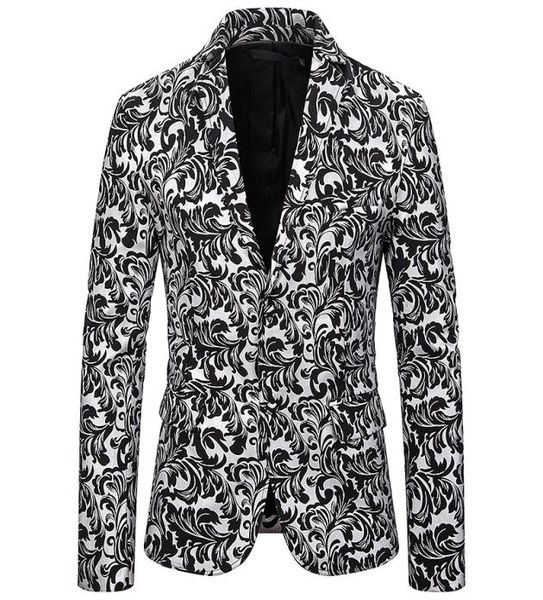 new tide men039s large size gold floral pattern slim men039s suit with pants wedding groom singer costume6489455, White;black
new tide men039s large size gold floral pattern slim men039s suit with pants wedding groom singer costume6489455, White;black