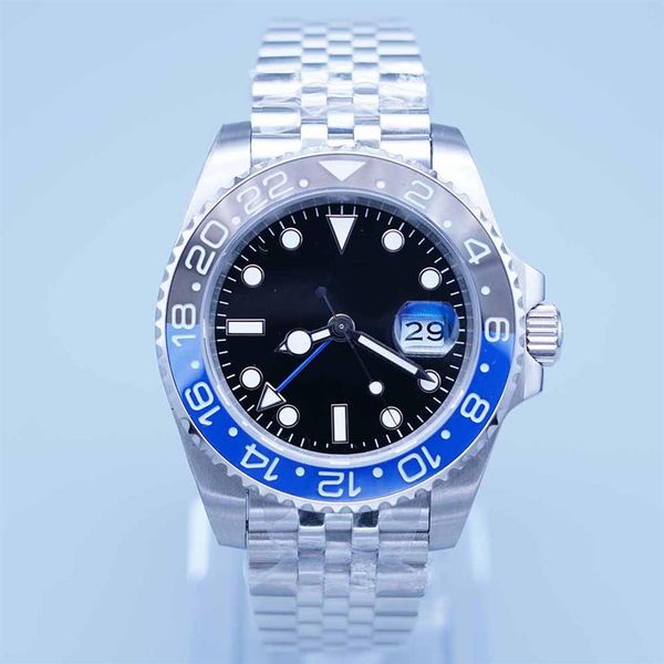 st9 super u1 men 3866 watch automatic movement batgirl black blue ceramic sapphire dial master 2 jubilee bracelet wristwatch mens 217c, Slivery;brown
st9 super u1 men 3866 watch automatic movement batgirl black blue ceramic sapphire dial master 2 jubilee bracelet wristwatch mens 217c, Slivery;brown