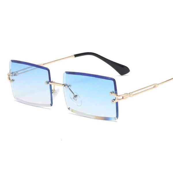 fashionable framelless cut edge square sunglasses for men and women artistic shades street glasses, White;black
fashionable framelless cut edge square sunglasses for men and women artistic shades street glasses, White;black