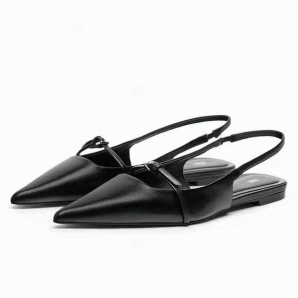 zar spring dress shoes women's shoe apricot black pointed sheepskin leather open heel flat bottom ballet shoes 230615
zar spring dress shoes women's shoe apricot black pointed sheepskin leather open heel flat bottom ballet shoes 230615