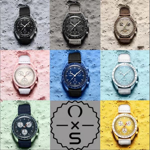 bioceramic planet moon quarz watch mission to mercury 42mm full function chronograph luxury mens couple joint name wristwatches, Slivery;brown
bioceramic planet moon quarz watch mission to mercury 42mm full function chronograph luxury mens couple joint name wristwatches, Slivery;brown